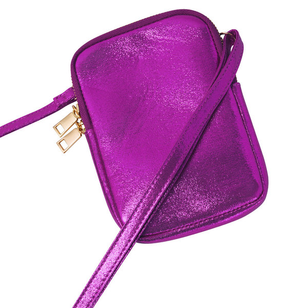 Phone Bag Metallic - Purple