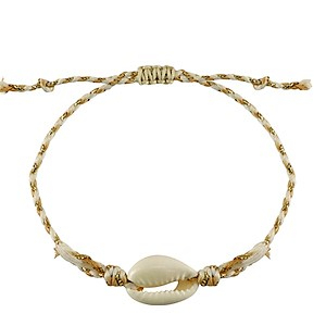 Bracelet Kauri Shell - Beige